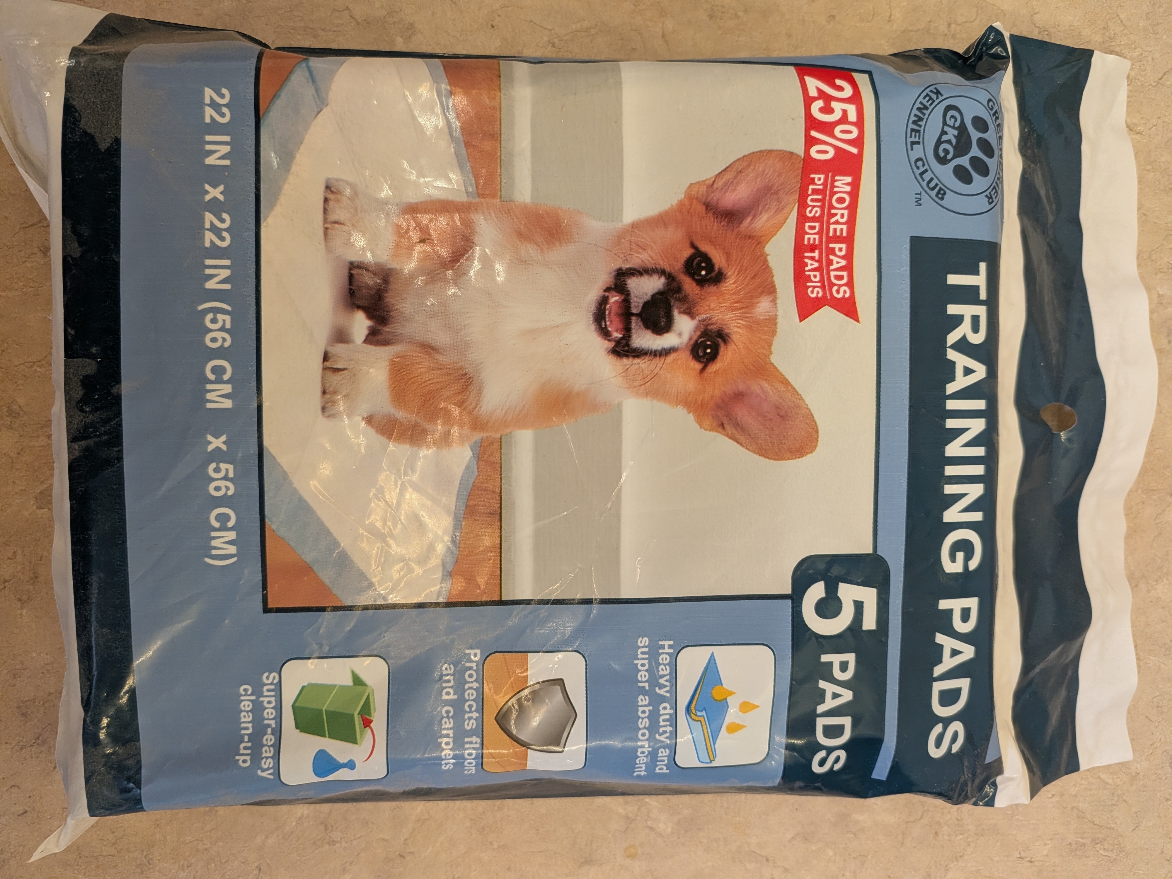Puppy Pad Packaging