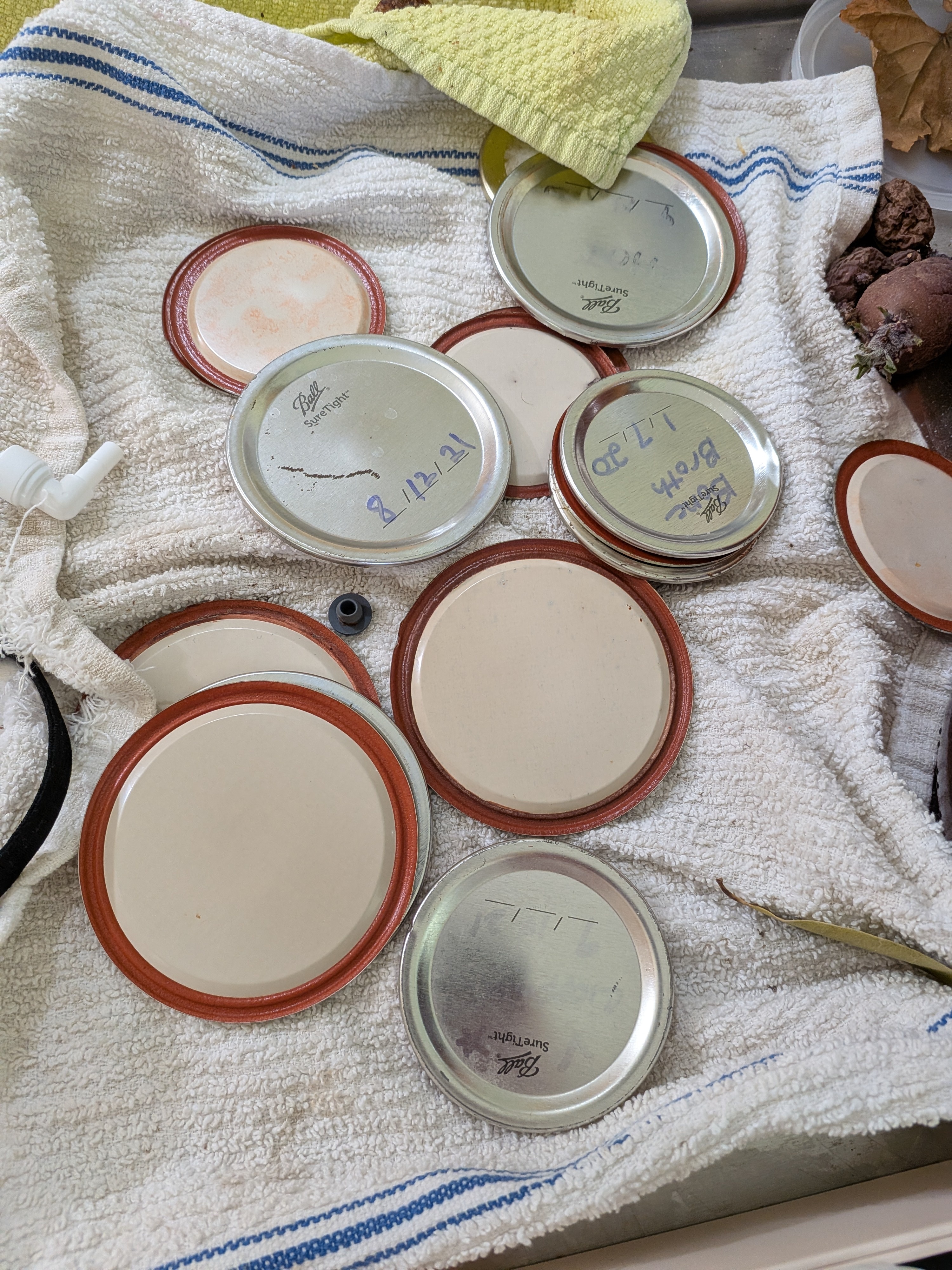 Reusing Canning Lids